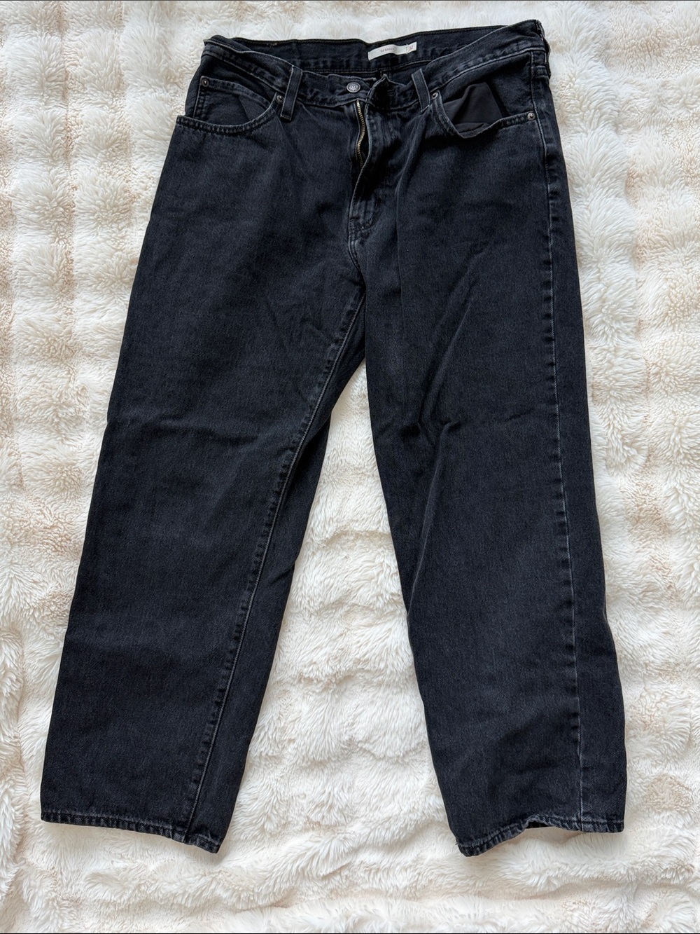 Levi’s 94 Baggy Faded Black Jeans